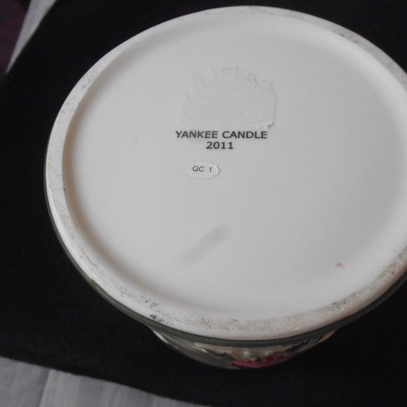 Vintage Yankee Candle 2011 Candle Holder Ceramic Christmas Birds - Picture 7 of 7